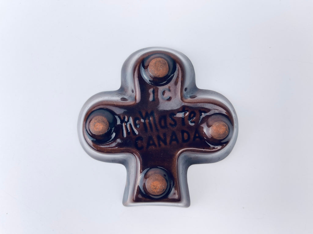 Product image for 'vintage mcmaster canada drip glazed red clay ashtray made in canada 1' (view 9faae4)