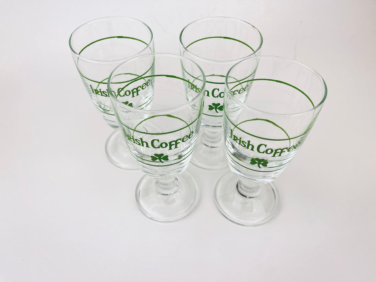 Product image for 'vintage irish coffee glasses set of four 4' (view 7c2d1a)