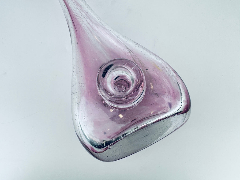 Product image for 'vintage kreativ rocno delo pink bubble crystal vase handmade in rogaska' (view efe9b1)