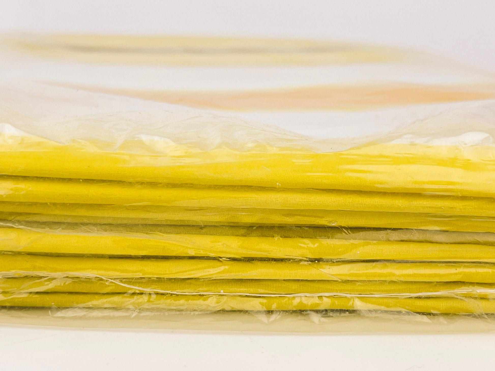 Product image for 'vintage sears perma prest 1970s yellow striped twin flat sheet 50 50 cotton polyester blend new old stock nos' (view 6d3b37)