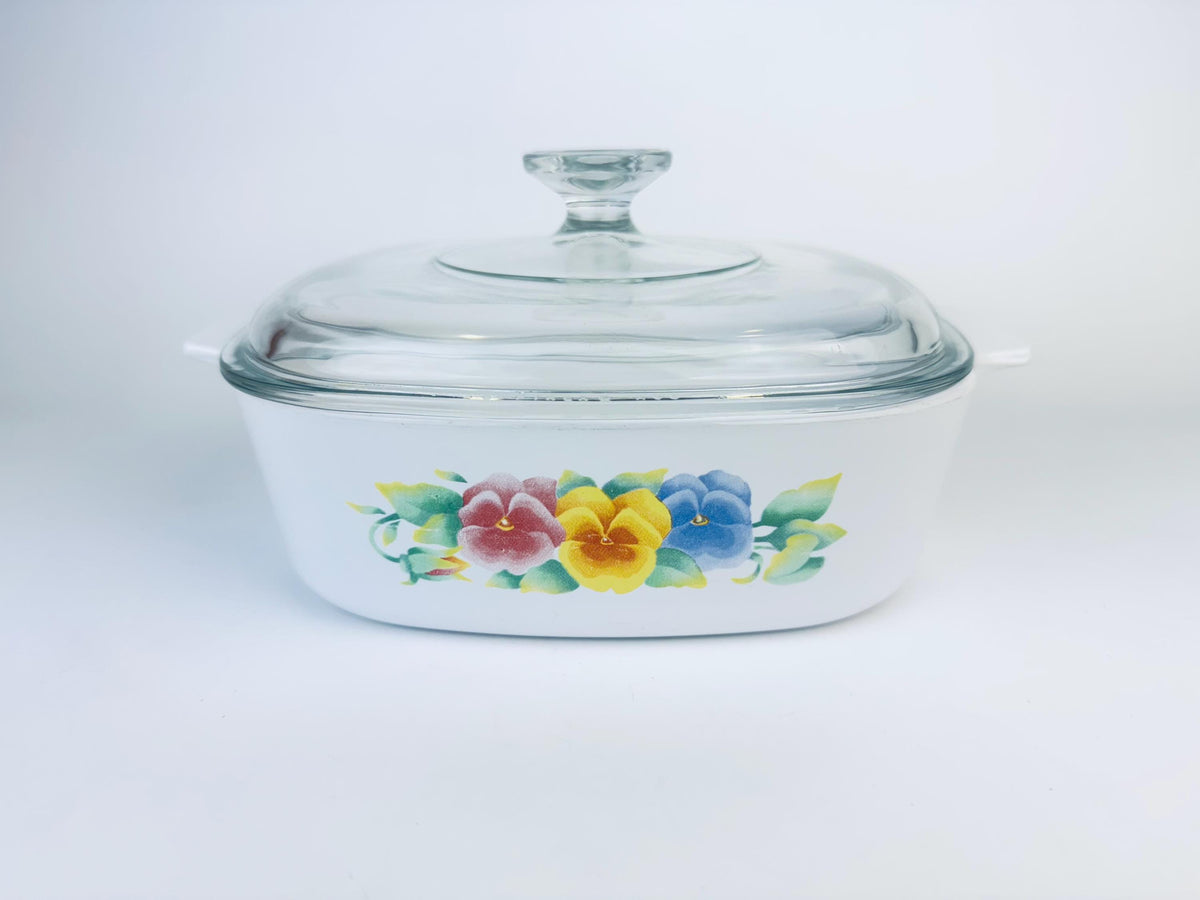 Product image for 'vintage summer blush corning ware casserole dish made in canada sold separately' (view bbb2a1)
