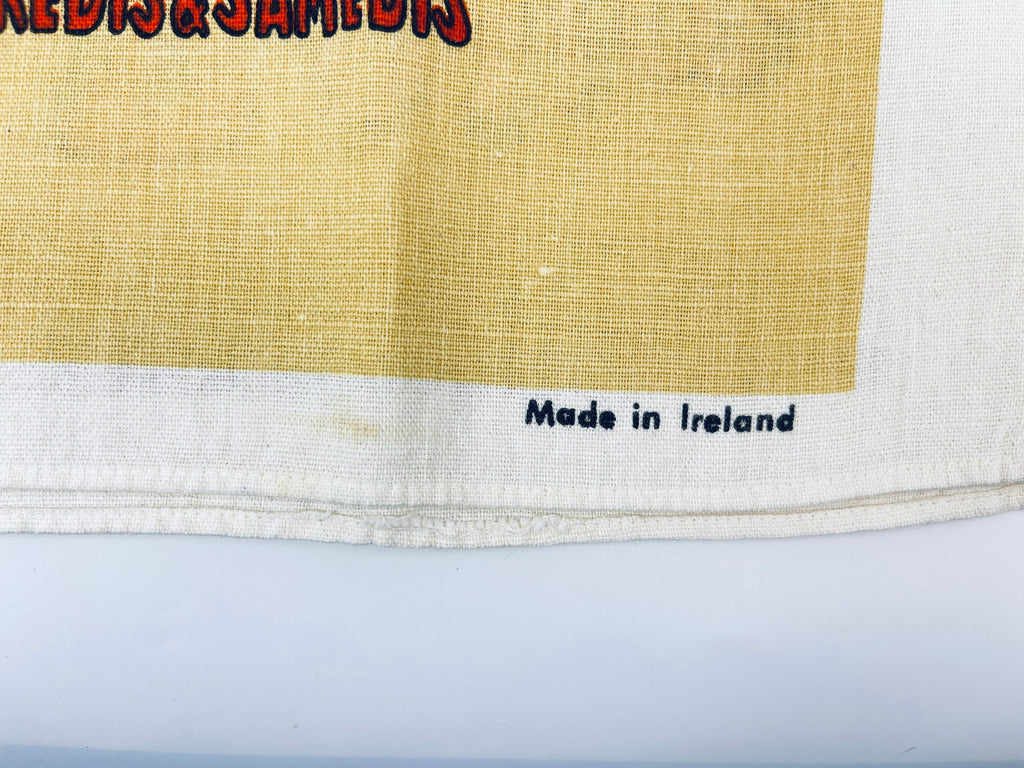 Product image for 'vintage moulin rouge tea towel statement towel made in ireland' (view cd7e7c)