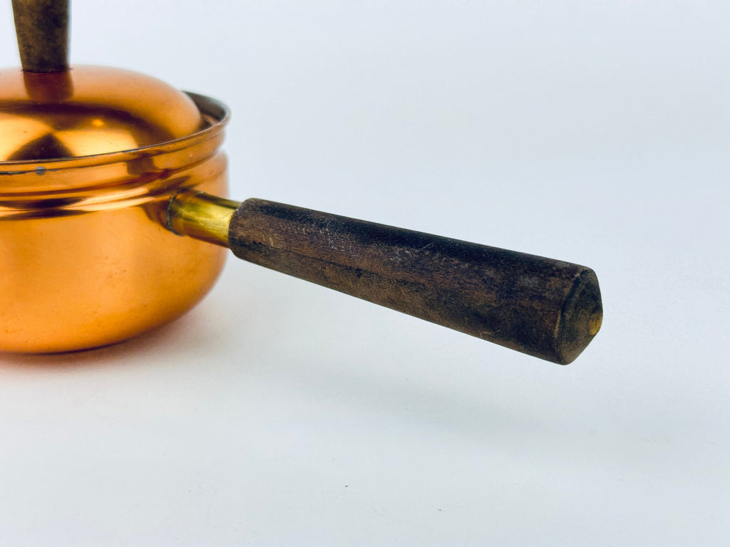 Product image for 'vintage copral copper sugar warming spout pot made in portugal' (view 503877)