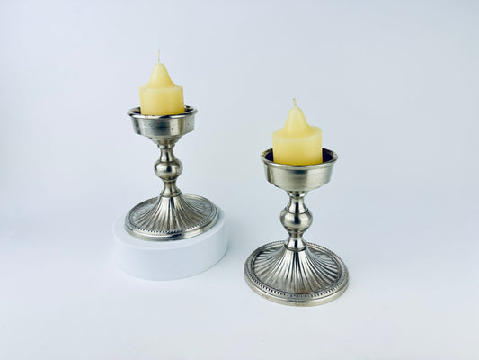 Product image for 'vintage silver solid brass votive candle holders set of two 2 made in india' (view 12ac07)
