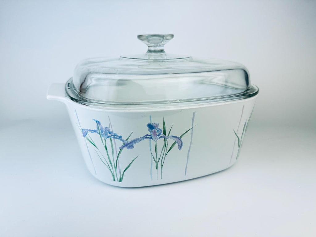 Product image for 'vintage shadow iris corning ware casserole dish made in canada sold separately' (view a66e4f)