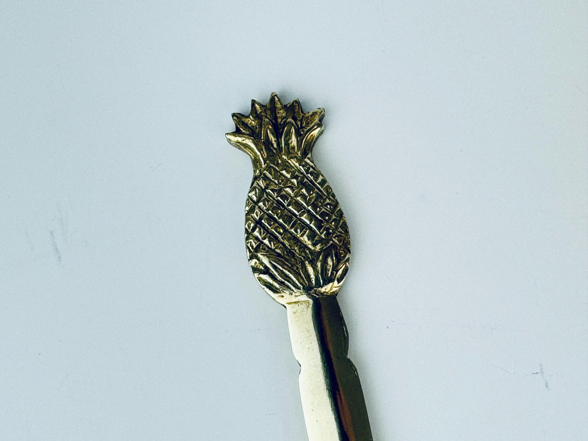 Product image for 'vintage solid brass pineapple music note letter opener sold separately' (view e091ba)
