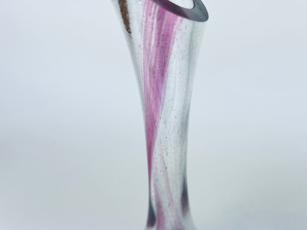 Product image for 'vintage kreativ rocno delo pink bubble crystal vase handmade in rogaska' (view 5958fa)