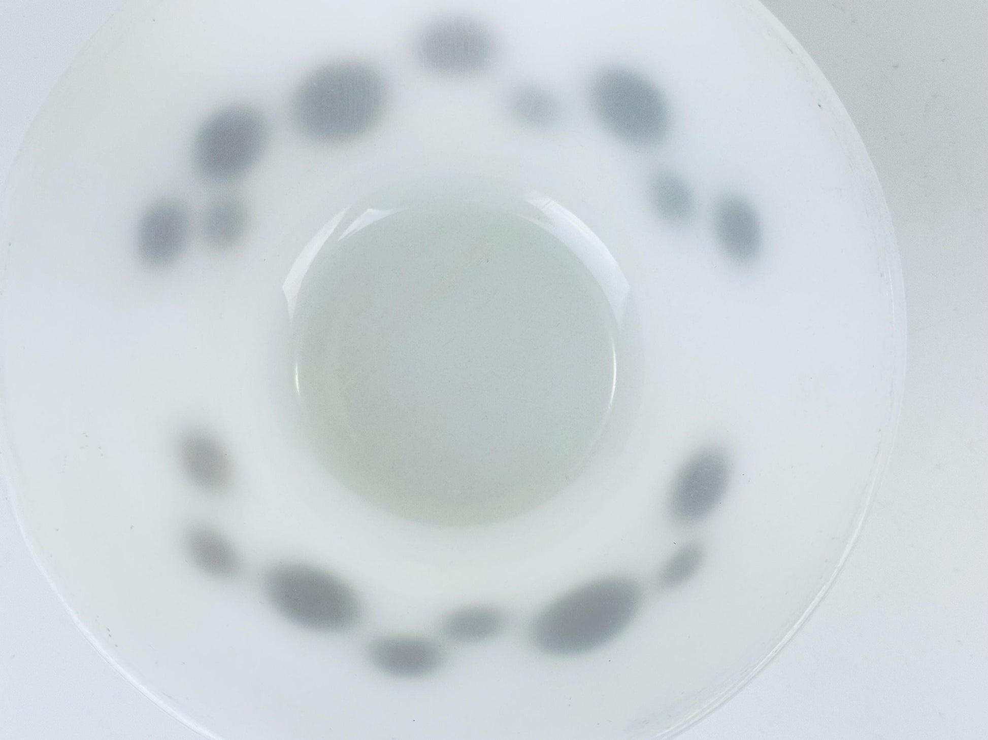 Product image for 'vintage federal heat proof milk glass 5 bowl brown dot pattern made in usa' (view e6cdd2)
