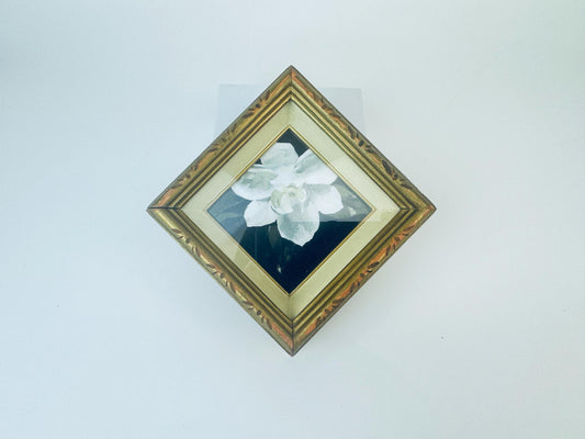 Product image for 'vintage ornate gold diagonal square picture frame hollywood regency decor 2 5 x 2 5' (view d60c1f)