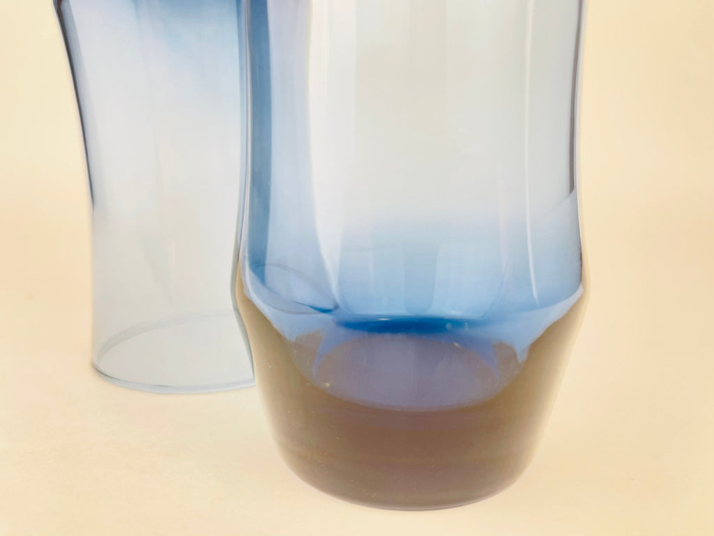 Product image for 'vintage mcm libbey apollo blue glassware sets sold separately' (view be1b06)