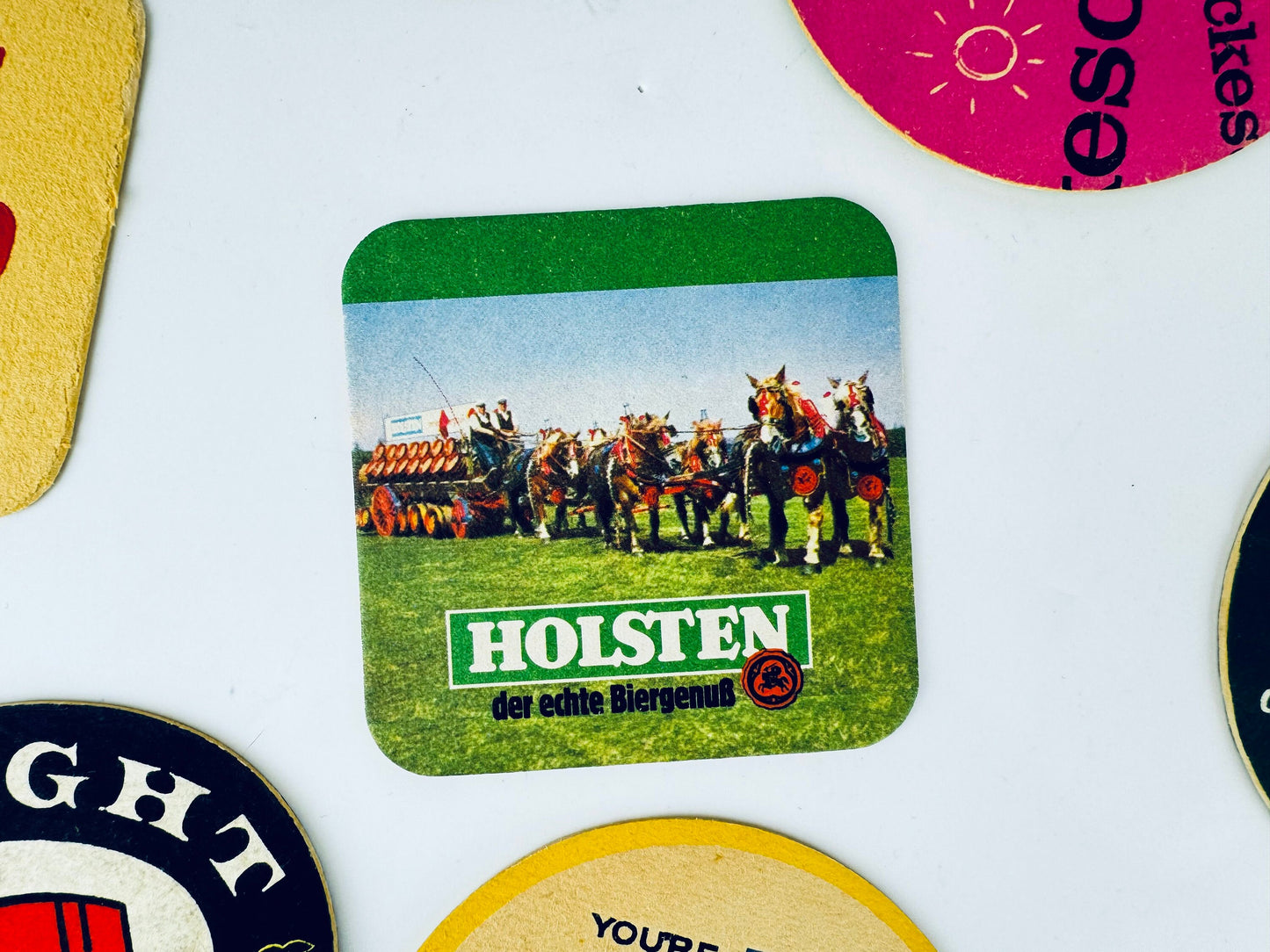 Product image for 'vintage english german beer bar coasters beer cocktail mat sold separately' (view 95cf3a)