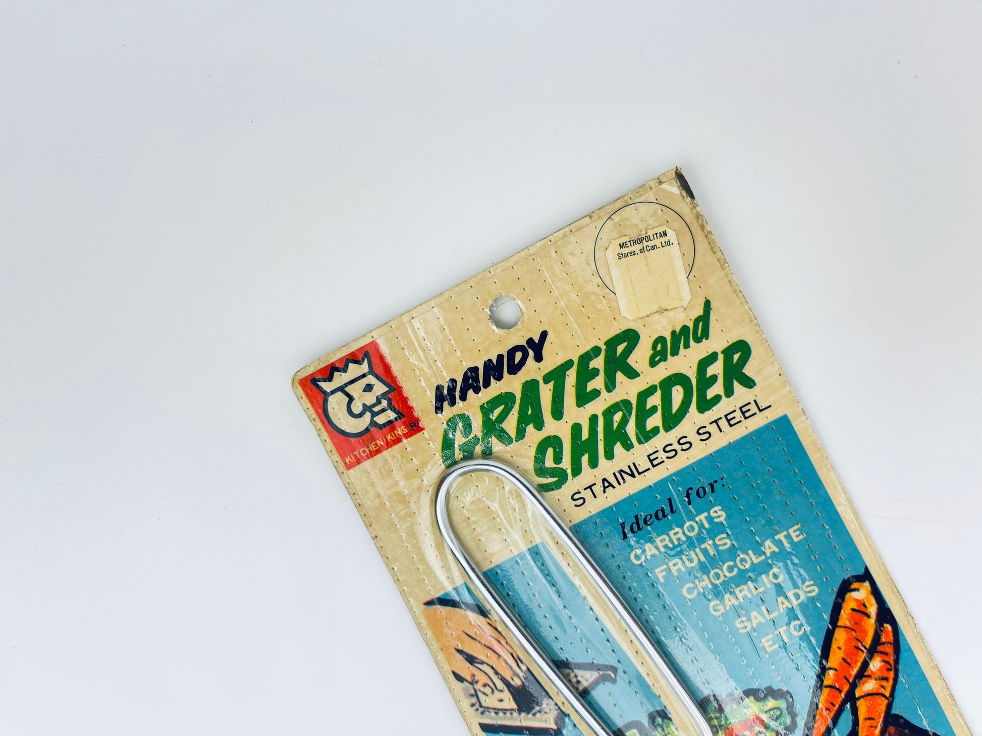 Product image for 'vintage kitchen king metal grater shredder utensil made in japan new old stock nos' (view c998b8)