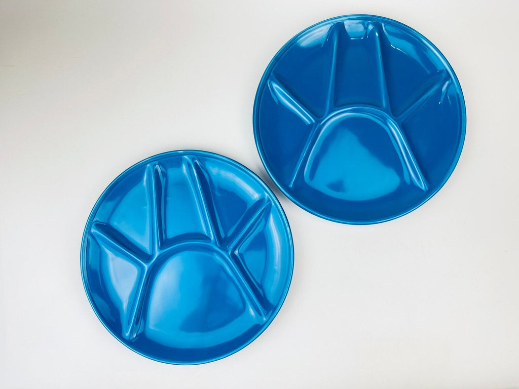 Product image for 'vintage niderville france glazed ceramic 8 5 fondue sushi plates set of two 2 made in france colour sets sold separately' (view 41f487)