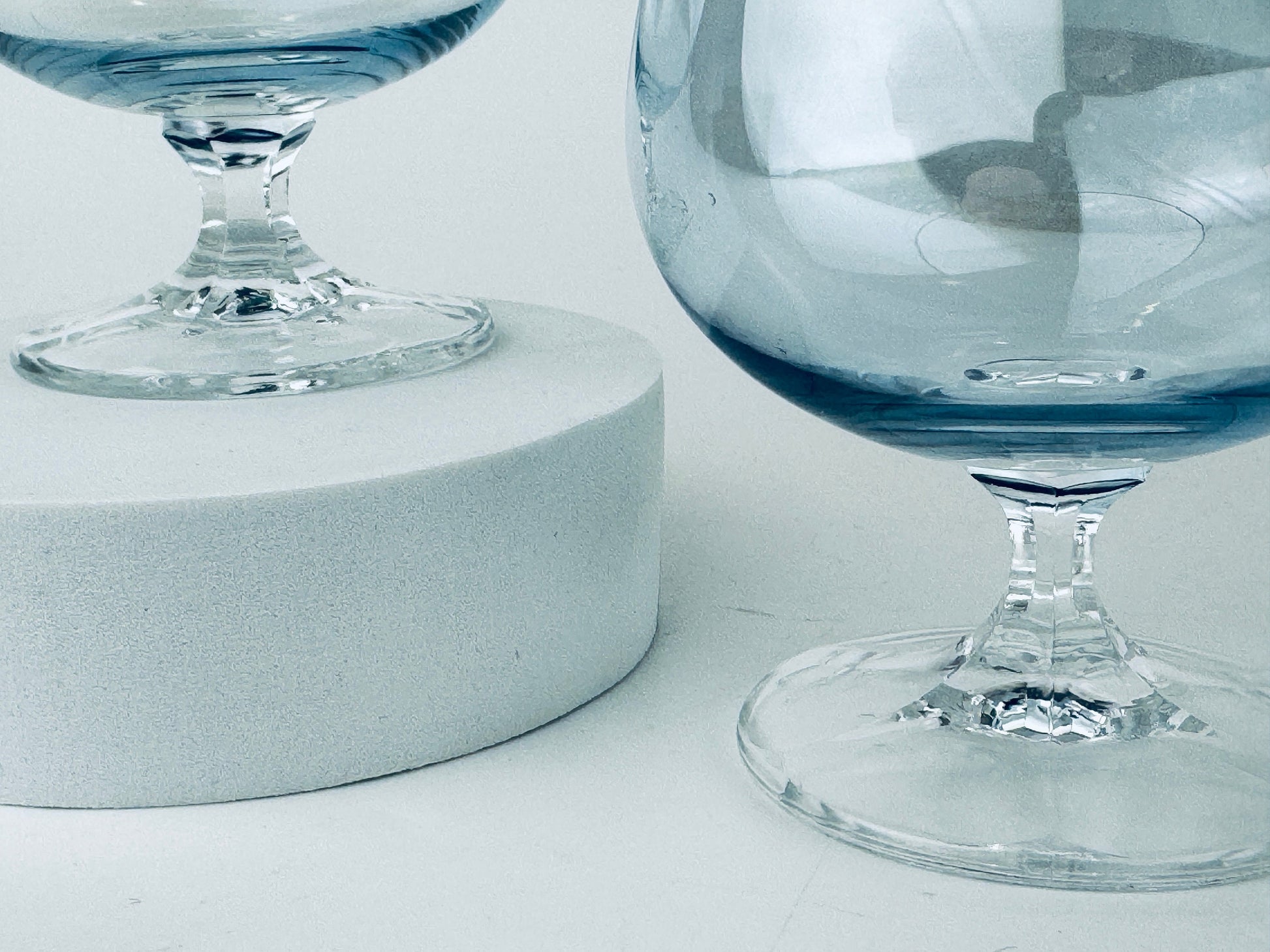 Product image for 'vintage shimmer liqueur glass set set of two 2' (view 689b10)