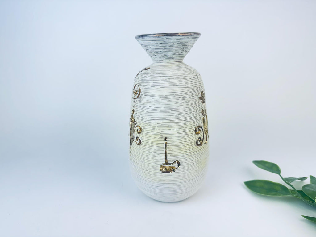Product image for 'vintage incised gold gilt vase fratelli fanciullacci made in italy' (view 702f20)