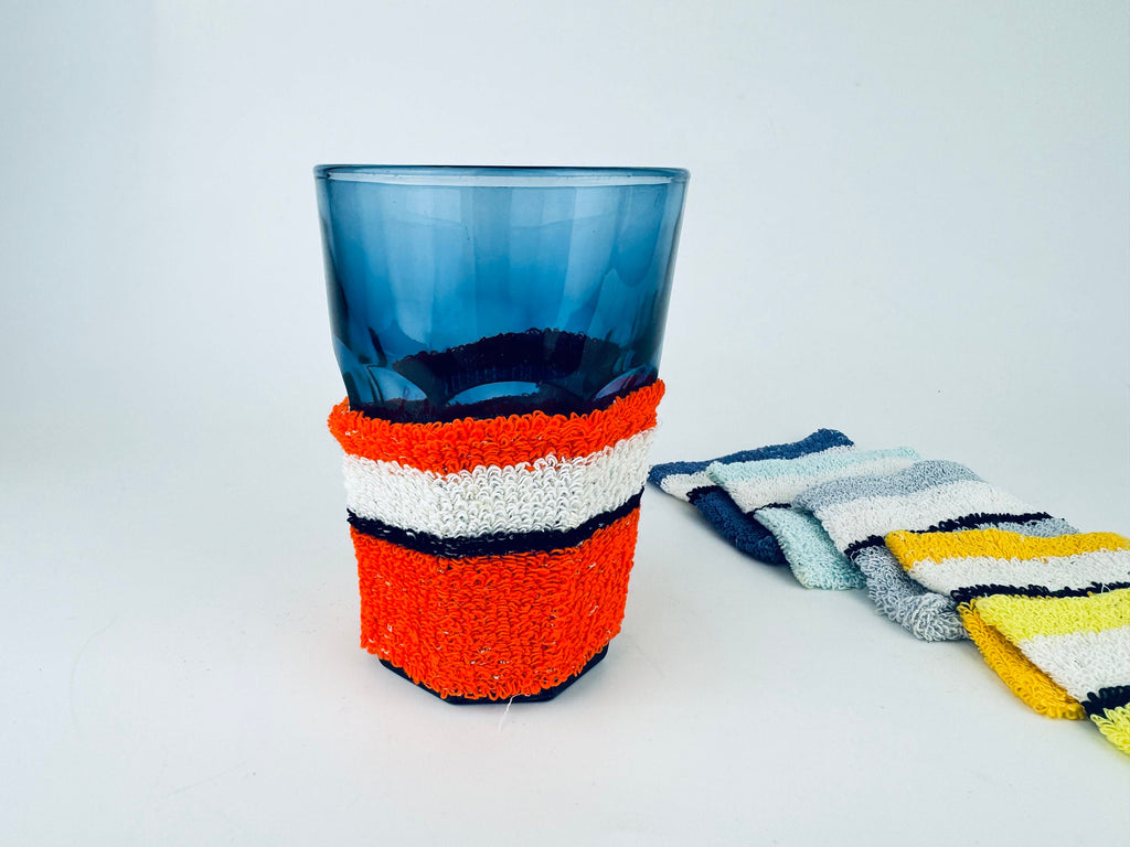 Product image for 'vintage jackette coasters beverage cozy set of six 6' (view 5e61d6)