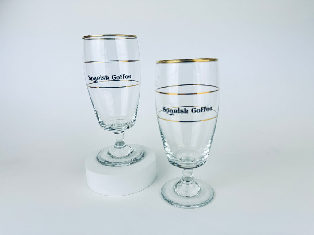 Product image for 'vintage irish spanish coffee gold rimmed goblets sets sold separately' (view 4758da)