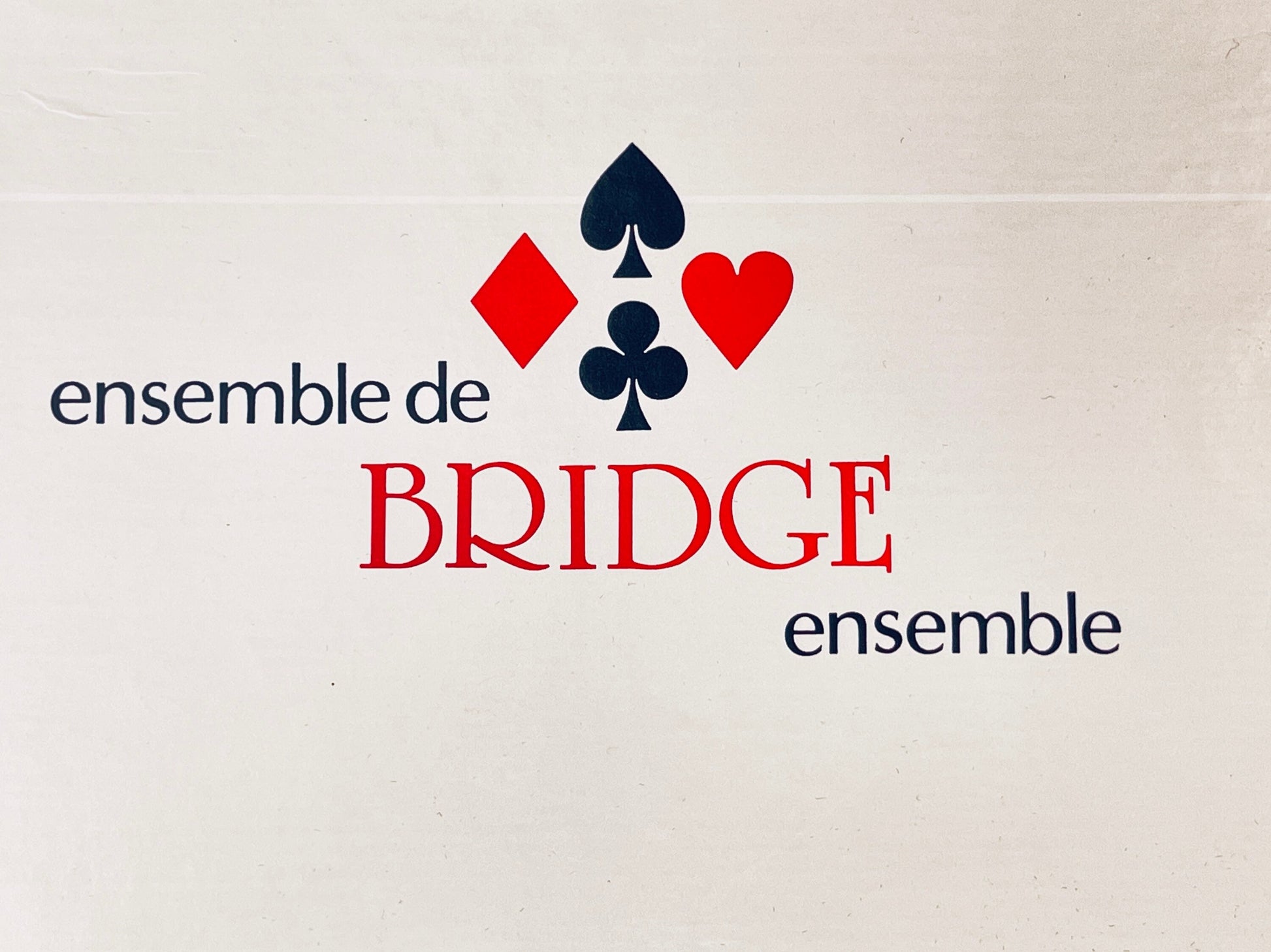 Product image for 'vintage bridge ensemble game new old stock' (view 5c7a17)