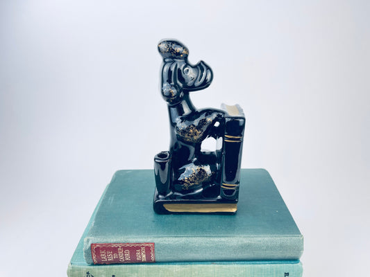 Product image for 'vintage kitsch poodle bookend pen pencil holder made in japan' (view 2976ef)