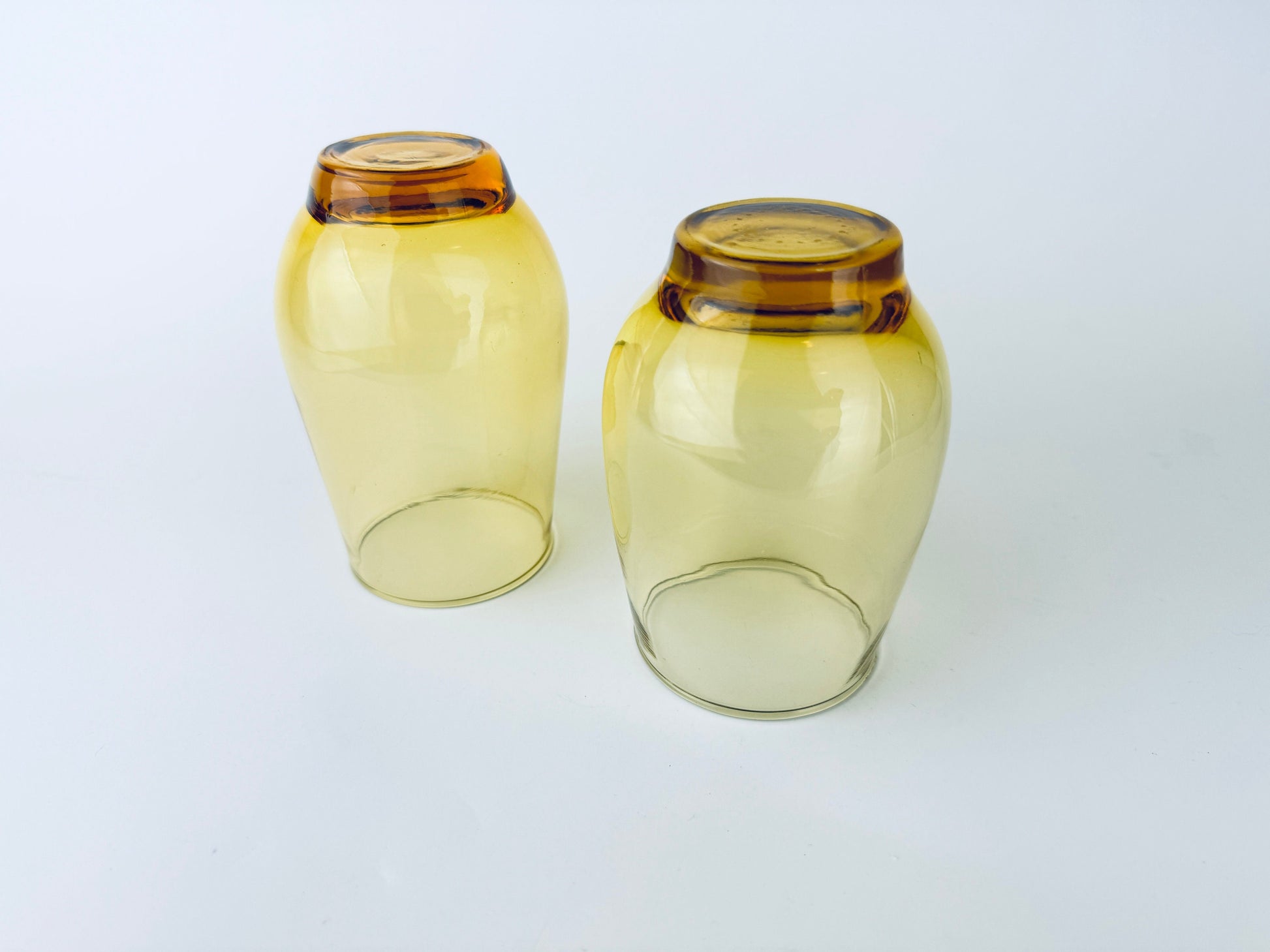 Product image for 'vintage libbey tempo amber glassware barware gift set sold separately' (view da2e88)