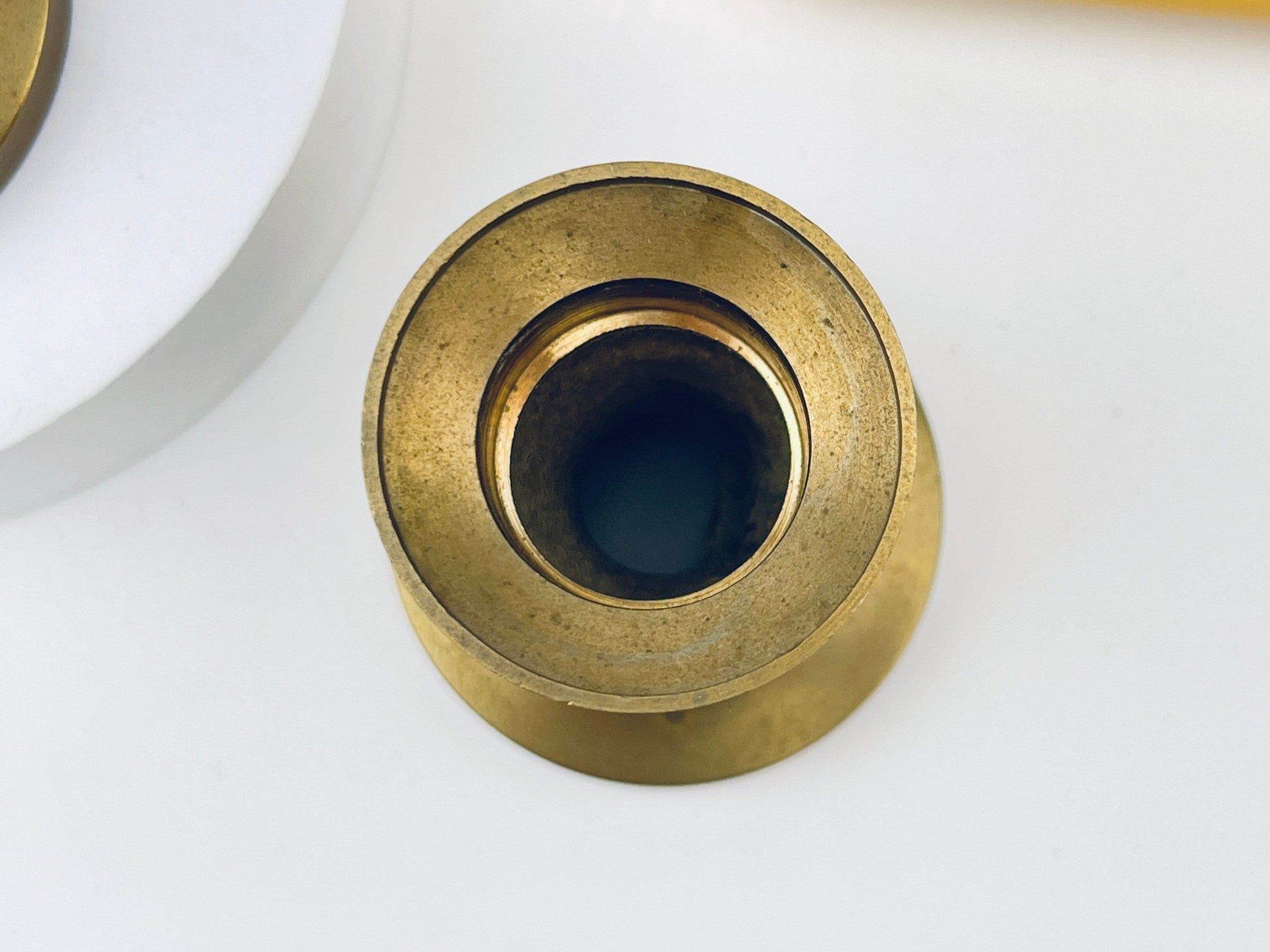 Product image for 'vintage tabletop brass electric candle holders set of two 2 attractive aged metal patina' (view 0a2c27)