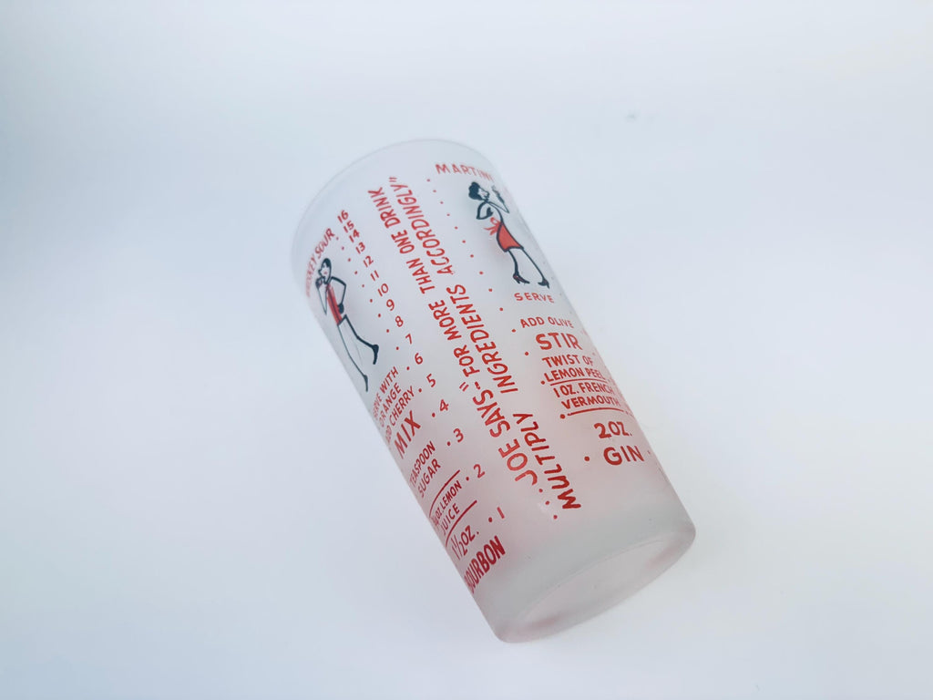 Product image for 'vintage federal glass cocktail shaker vintage cocktail recipes' (view 695891)