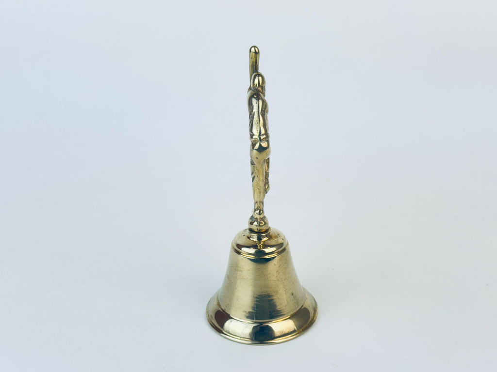 Product image for 'vintage solid brass baseball bell sculpture mid century sports art' (view c7cdea)