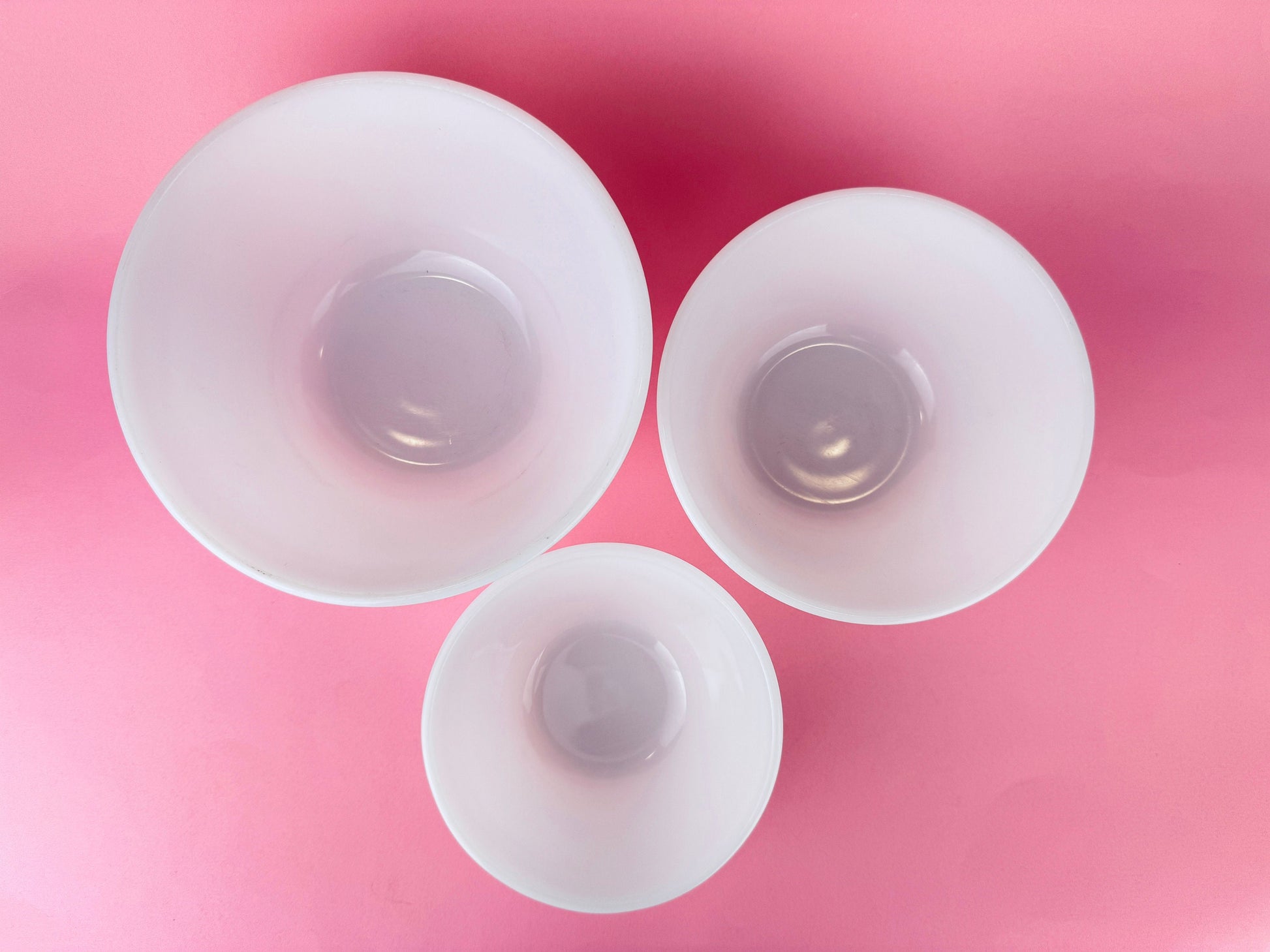 Product image for 'vintage federal glass mixing bowl set double striped top pattern made in usa sets sold separately' (view 8cb70e)