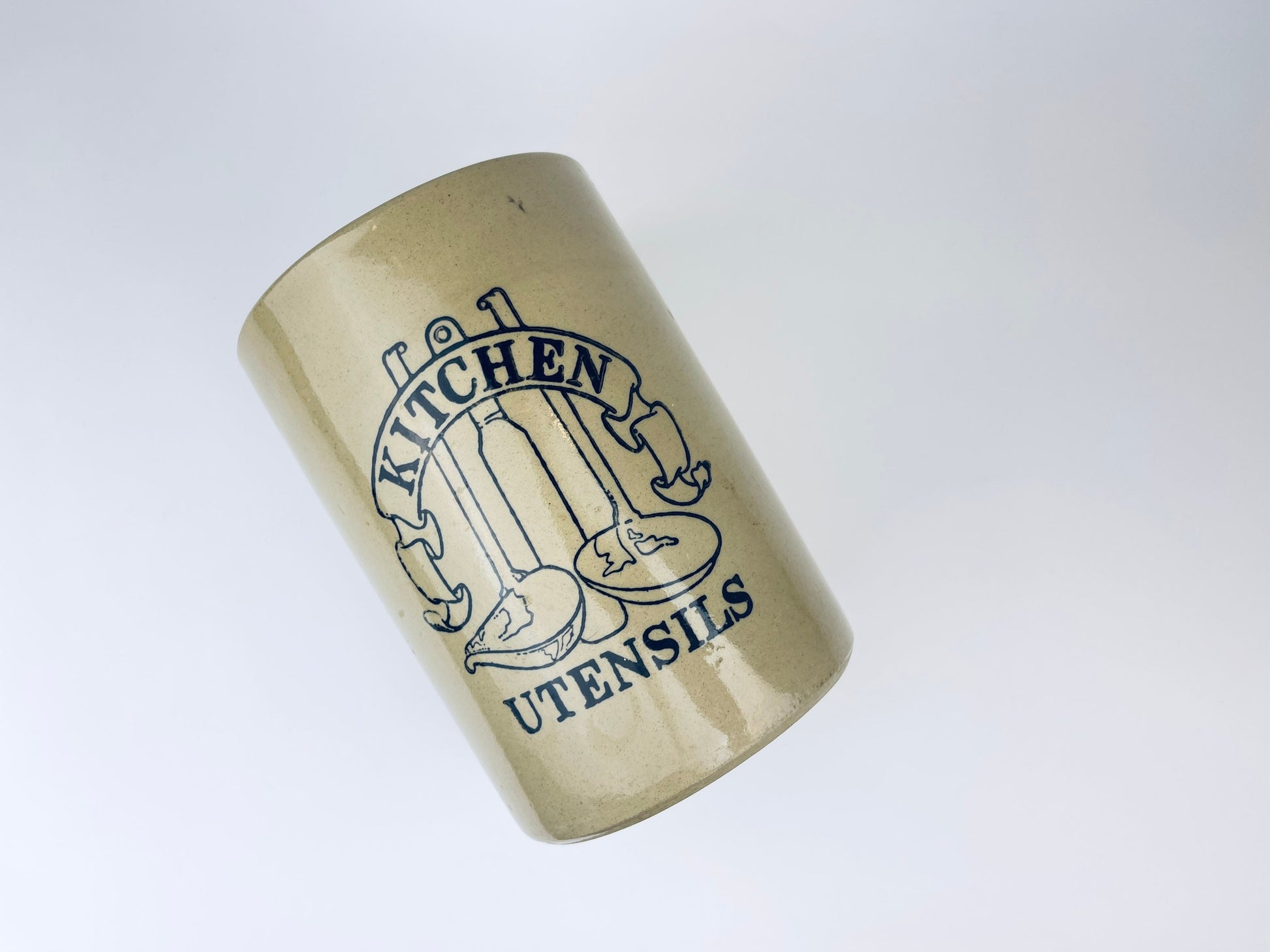 Product image for 'vintage kitchen utensils stoneware countertop container pearsons of chesterfield 1810 made in england' (view 8dbfe0)
