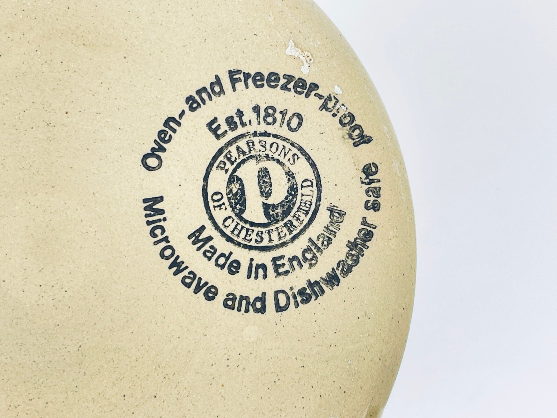 Product image for 'vintage stoneware kitchen utensils countertop container pearsons of chesterfield 1810 made in england' (view 3cf36c)