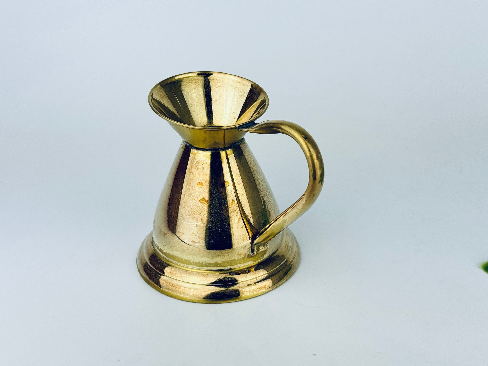 Product image for 'vintage small brass watering pitcher indoor plant waterer attractive aged metal patina' (view 8d206e)