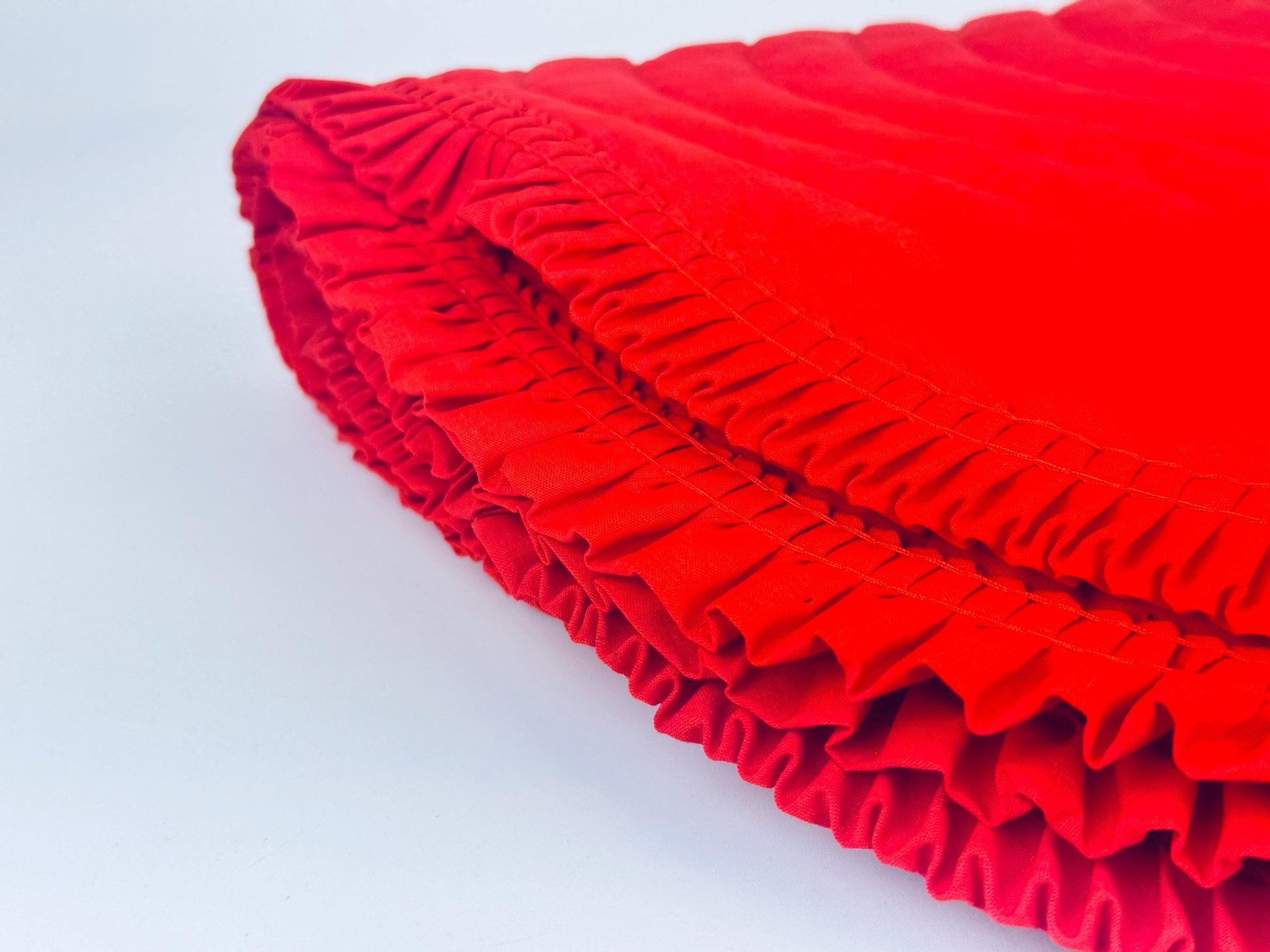 Product image for 'vintage red quilted place mats set of four 4 valentines tablescape' (view 7fb544)