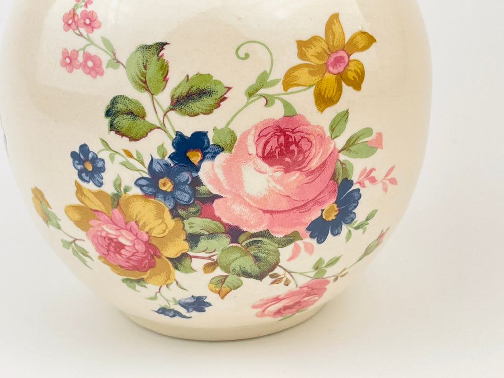 Product image for 'vintage sadler england ginger jar floral pattern kitchen keepsake storage' (view c062a2)