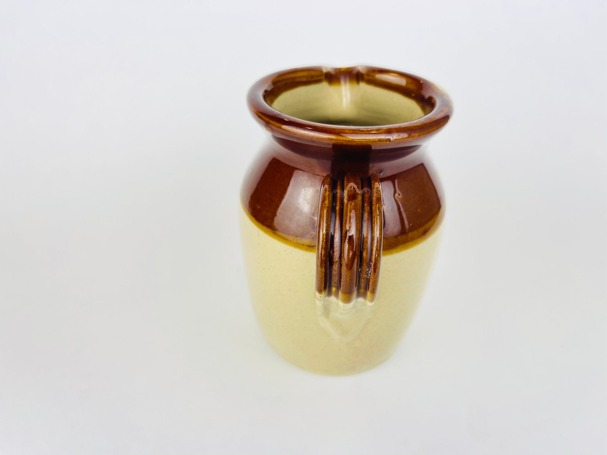 Product image for 'vintage pearsons of chesterfield vase pitcher made in england glazed ceramic' (view 215fab)