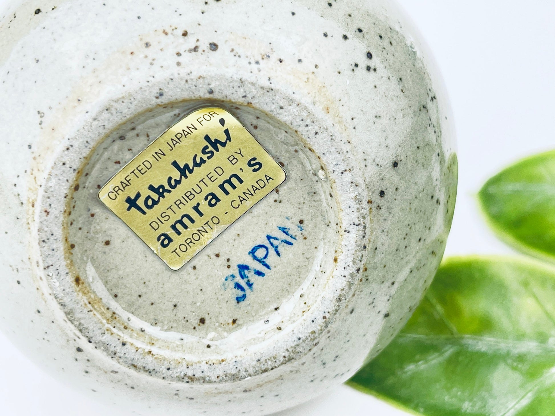 Product image for 'vintage japanese grey speckled bud vase mid century stoneware elegance' (view 06cf6d)