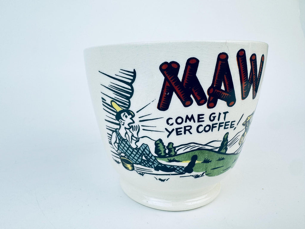 Product image for 'vintage maw come git yer coffee large ceramic mug rustic hillbilly charm' (view 58cf90)