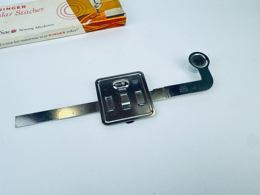 Product image for 'vintage singer circular stitcher for touch sew sewing machines made in usa part no 161847' (view c27636)
