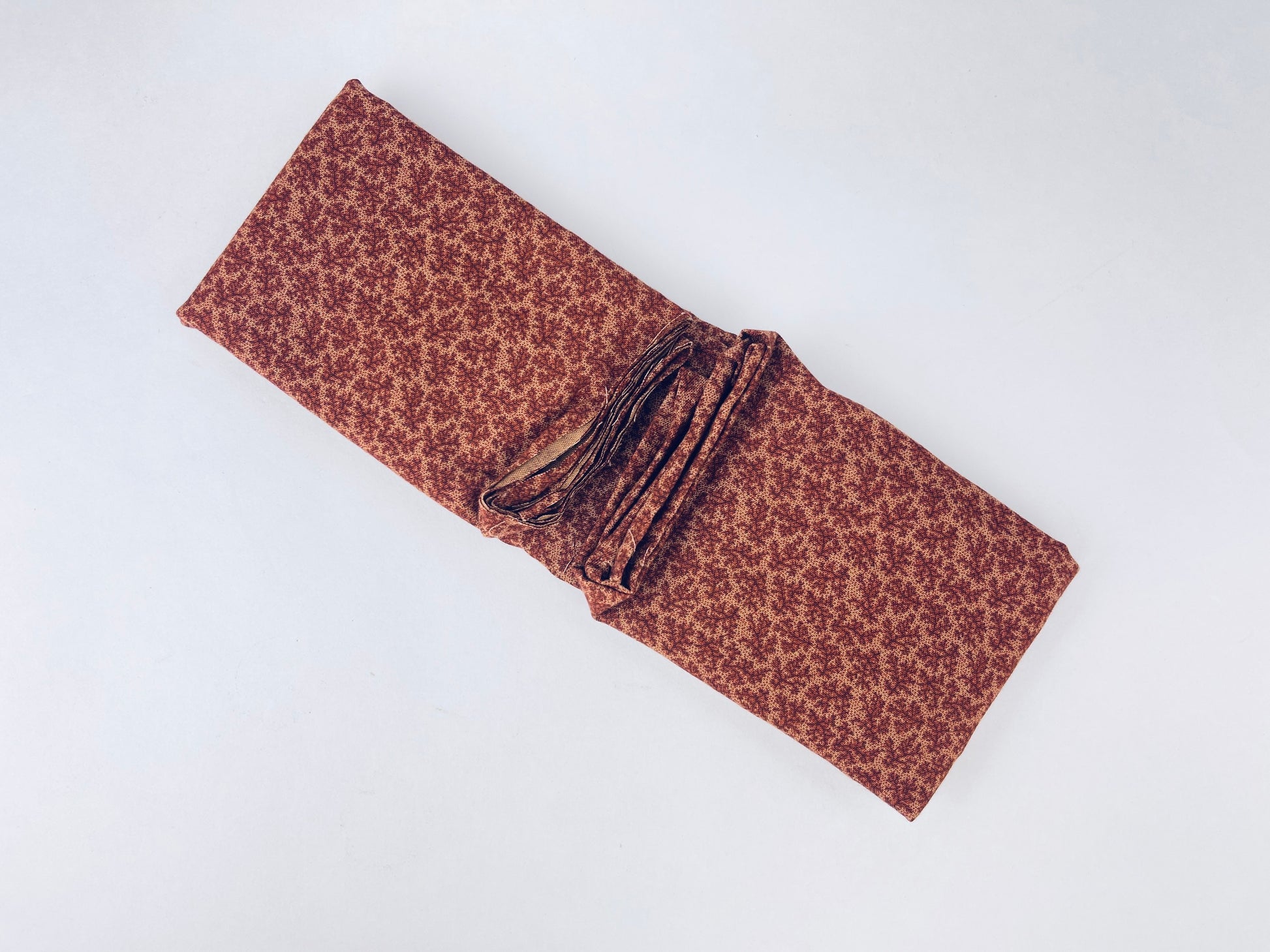 Product image for 'vintage red cream textured fabric retro pattern for quilting or upholstery' (view 1cca05)