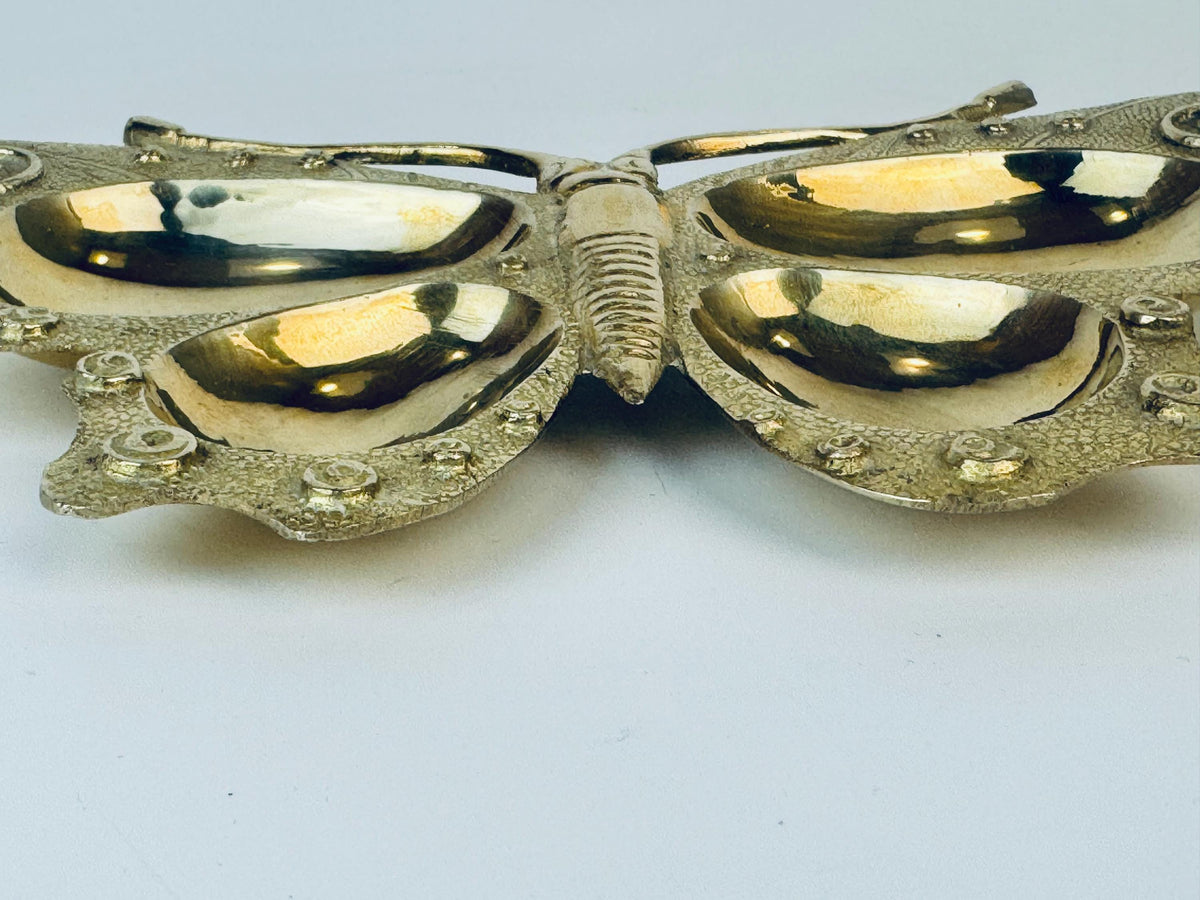 Product image for 'vintage brass butterfly dish handcrafted bohemian elegance' (view 7c7794)