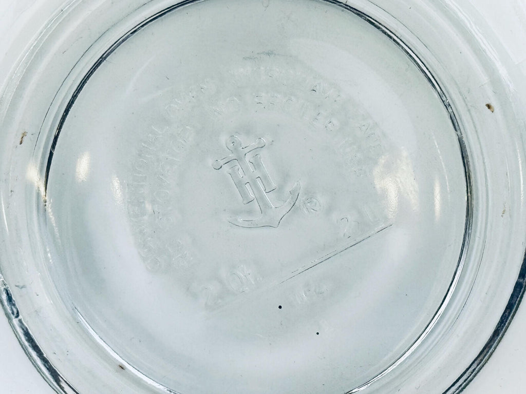 Product image for 'vintage anchor hocking measuring cup batter bowl 8 cup 2 litre metric imperial made in usa' (view 778405)