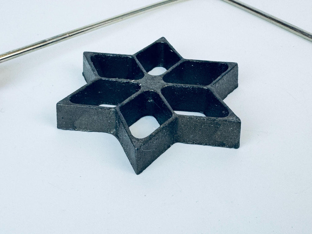 Product image for 'vintage rosette iron shortbread sugar cookie press' (view 469e2e)