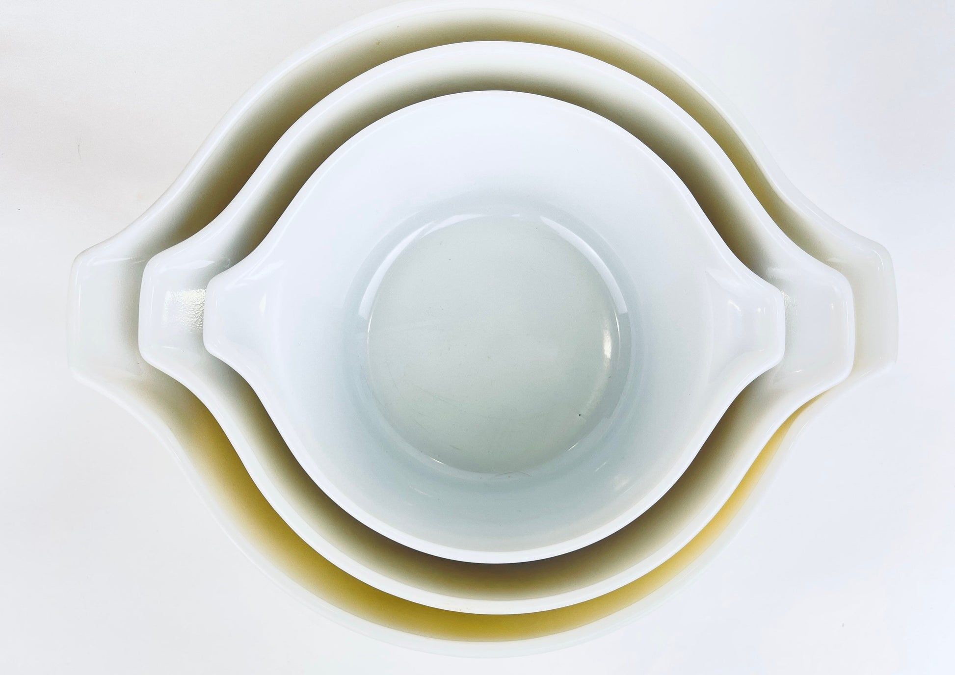 Product image for 'vintage homestead brown swirl pyrex cinderella casserole dishes sold separately' (view 8b4842)