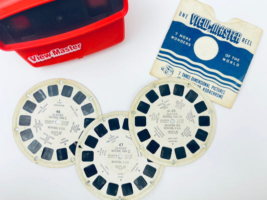 Product image for 'vintage view master reel glacier national park montana 1948 sold individually' (view 992bea)