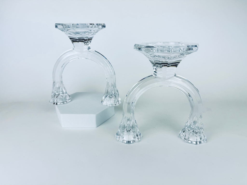 Product image for 'vintage mikasa austria crystal dual candlestick holders set of two 2' (view dc8ad3)