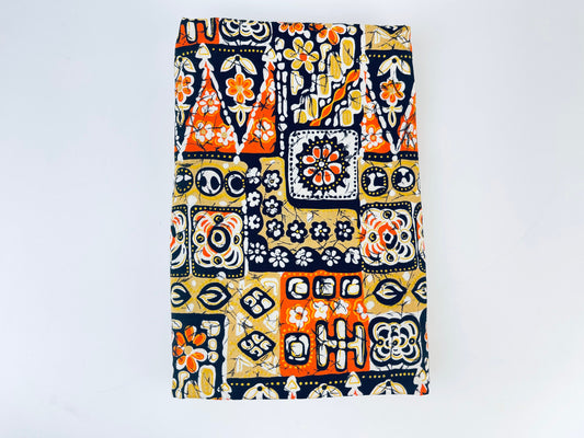 Product image for 'vintage bohemian patchwork fabric bold geometric floral design 33 x 76' (view 6f9024)