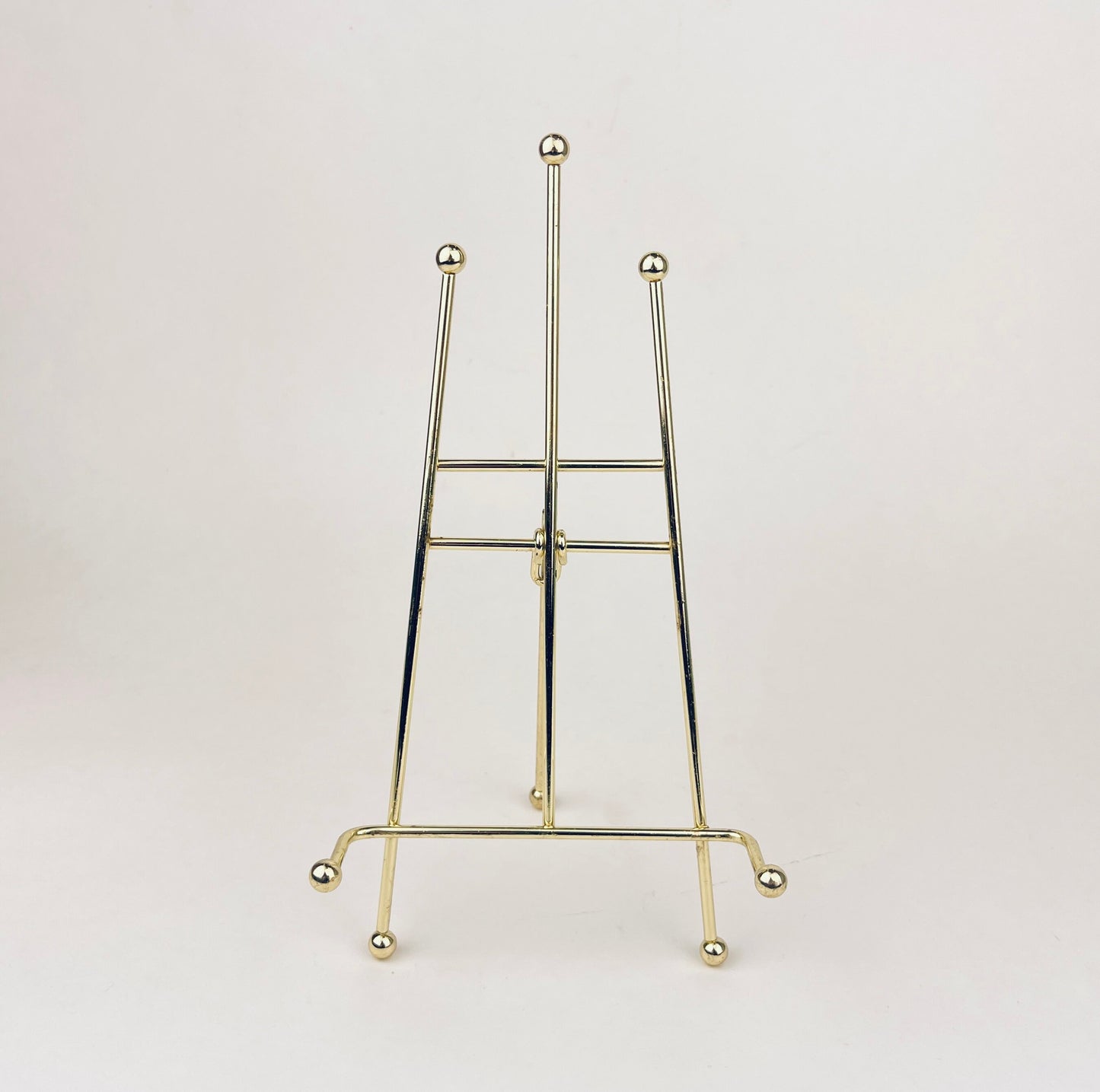Product image for 'vintage gold collapsible small easel picture sheet music holder' (view 24acff)