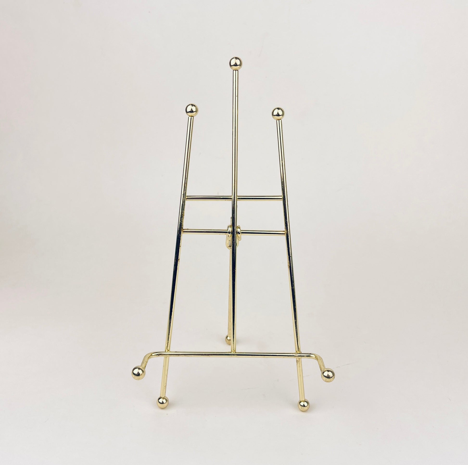 Product image for 'vintage gold collapsible small easel picture sheet music holder' (view 24acff)