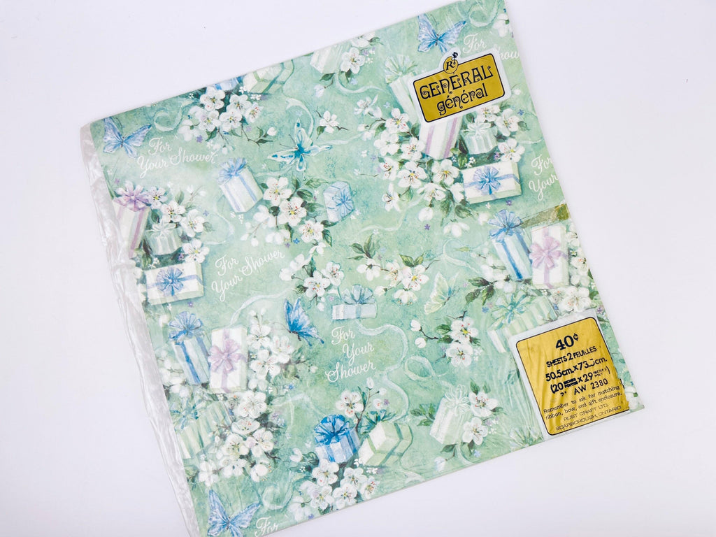 Product image for 'vintage wrapping paper sheets new old stock nos packs sold separately' (view 344721)