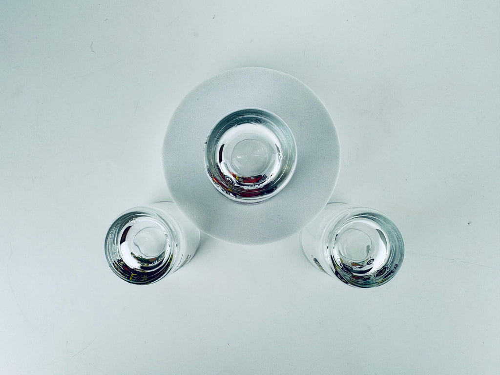 Product image for 'vintage antique car shot glasses set of three 3' (view 36d6c4)
