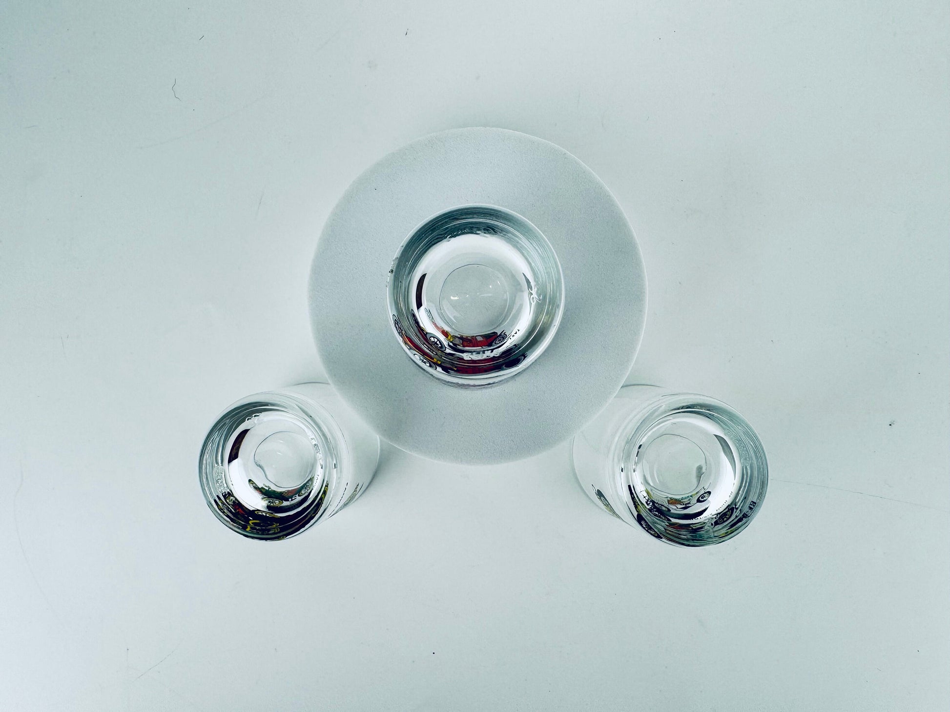 Product image for 'vintage antique car shot glasses set of three 3' (view 36d6c4)